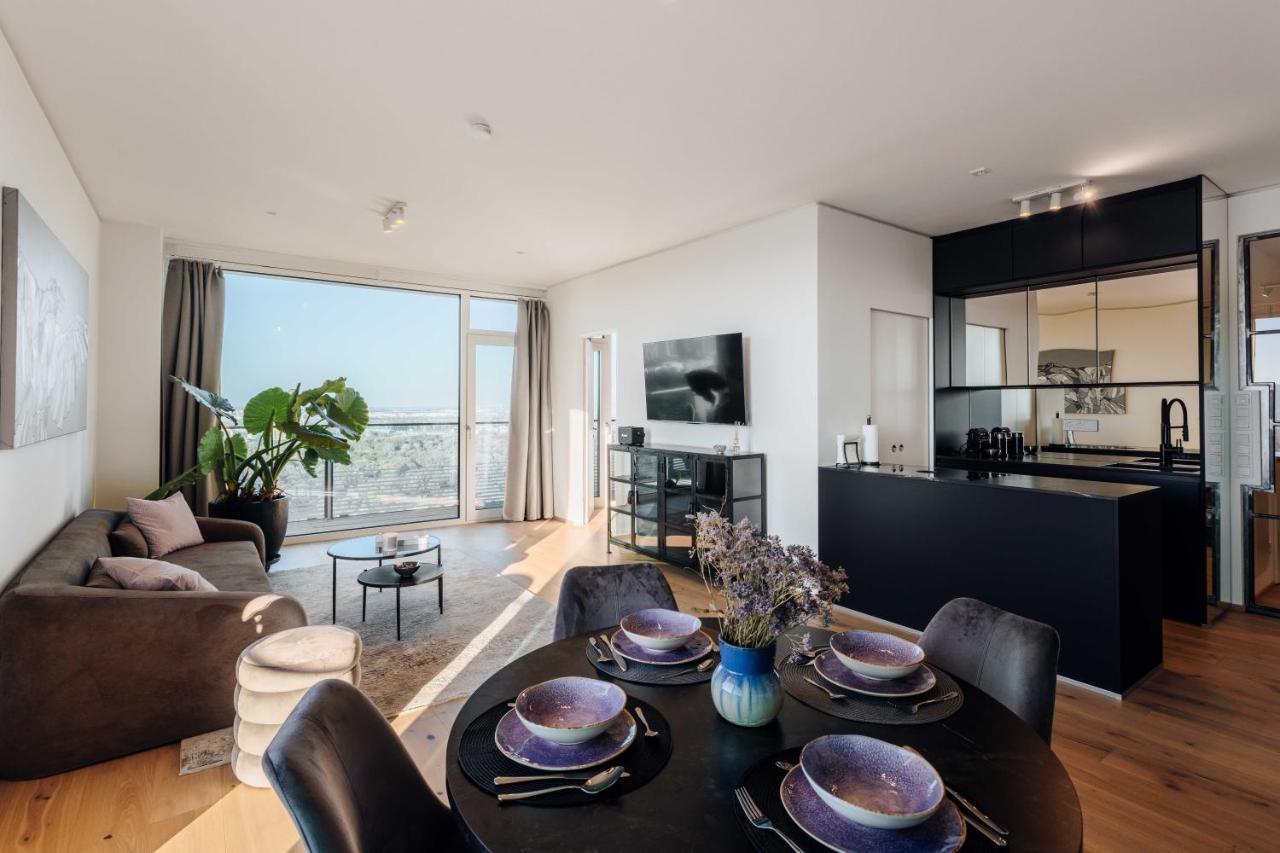 Design Apartment With Amazing View Over Vienna 2 Eksteriør billede
